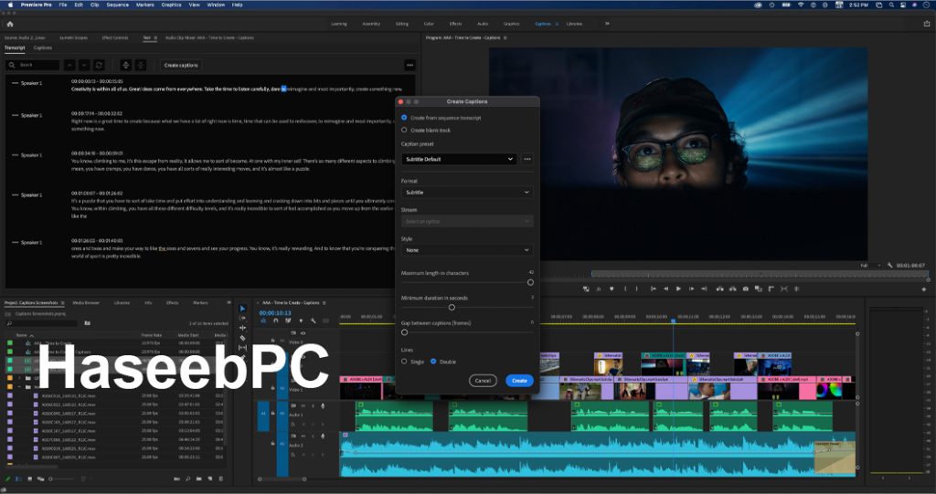 Adobe Premiere Pro Crack Interface